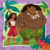 Ravensburger 04123-8 Disney Moana 2 Off to New Adventures 3x49pc Jigsaw Puzzle 4005555041238
