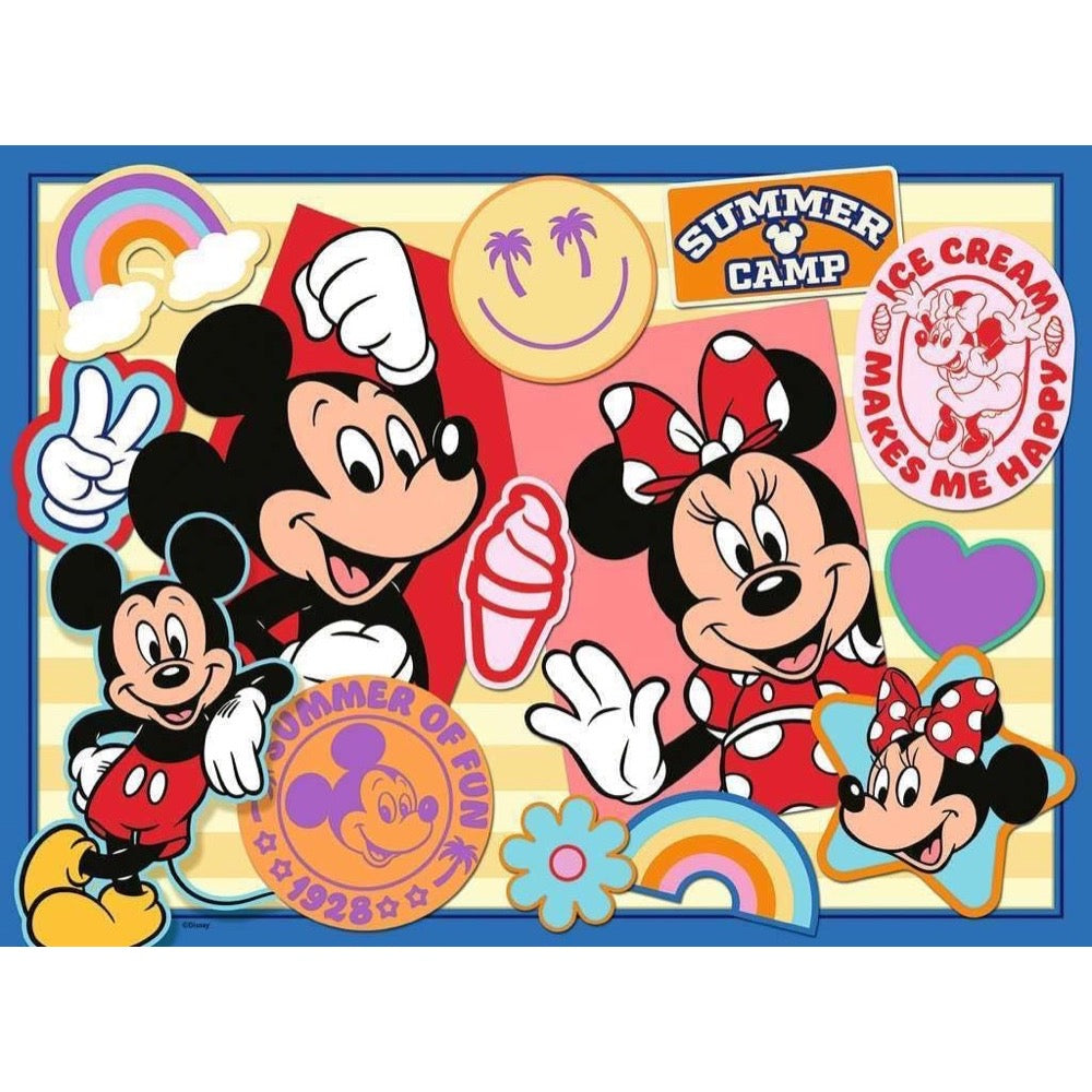 Ravensburger 04136-8 Disney Mickey & Minnie's Road Trip! 200pc Jigsaw Puzzle 4005555041368