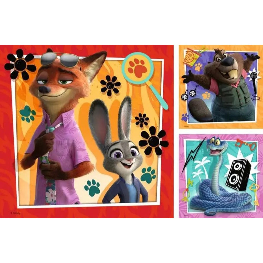 Ravensburger Zootopia 2 3x49pc Jigsaw Puzzle