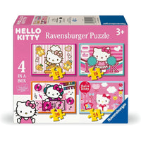 Ravensburger 04158-0 Hello Kitty Dream Big! 4 In a Box 12, 16, 20 & 24pc Jigsaw Puzzle