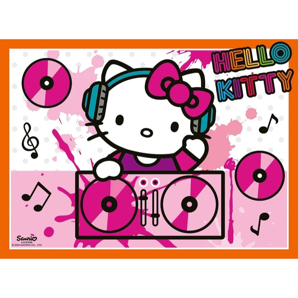 Ravensburger 04158-0 Hello Kitty Dream Big! 4 In a Box 12, 16, 20 & 24pc Jigsaw Puzzle
