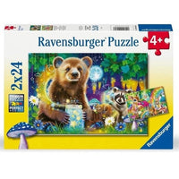 Ravensburger 04160-3 Loving Forest Friends 2x24pc Jigsaw Puzzle 4005555041603