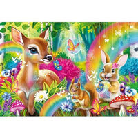 Ravensburger 04160-3 Loving Forest Friends 2x24pc Jigsaw Puzzle 4005555041603