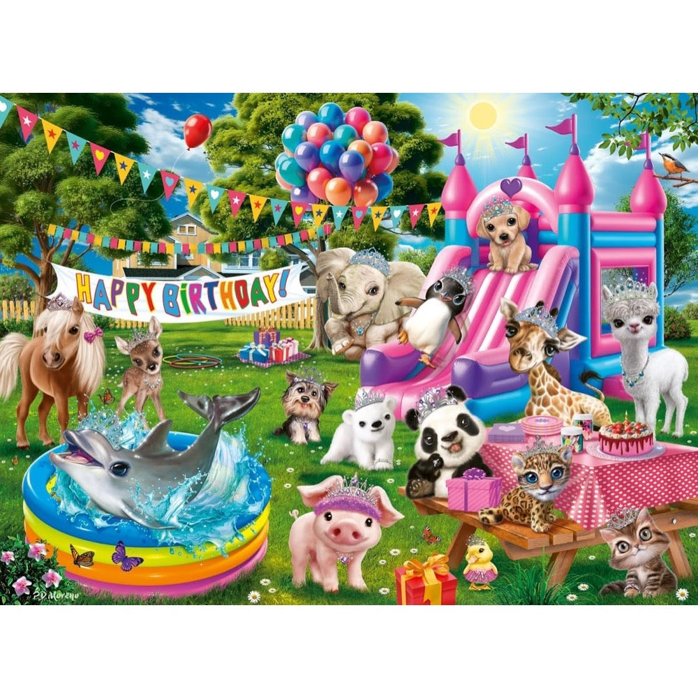 Ravensburger 04161-0 Tiara Birthday Party 100pc Jigsaw Puzzle 4005555041610