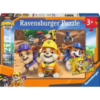 Ravensburger Rubble & Crew Team in Action! 2x12pc Jigsaw Puzzle