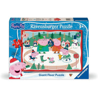 Ravensburger 04186-3 Peppa Pig Christmas Giant Floor 24pc Jigsaw Puzzle 4005555041863