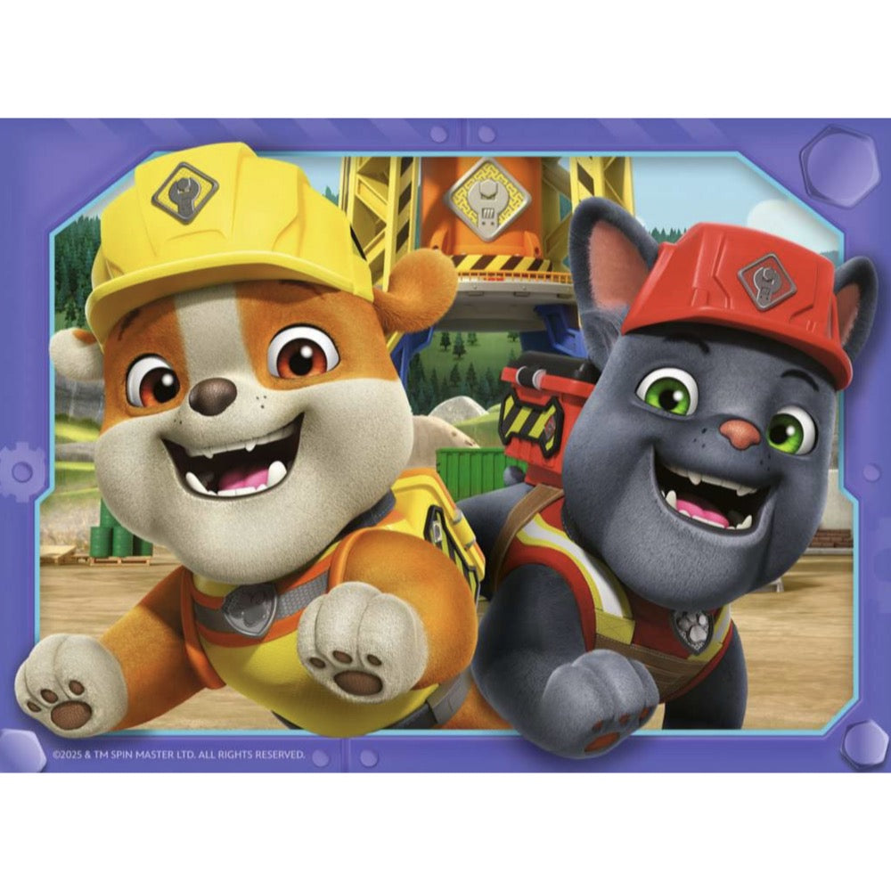 Ravensburger 04188-7 Rubble & Crew 4 In a Box 12, 16, 20 & 24pc Jigsaw Puzzle 4005555041887