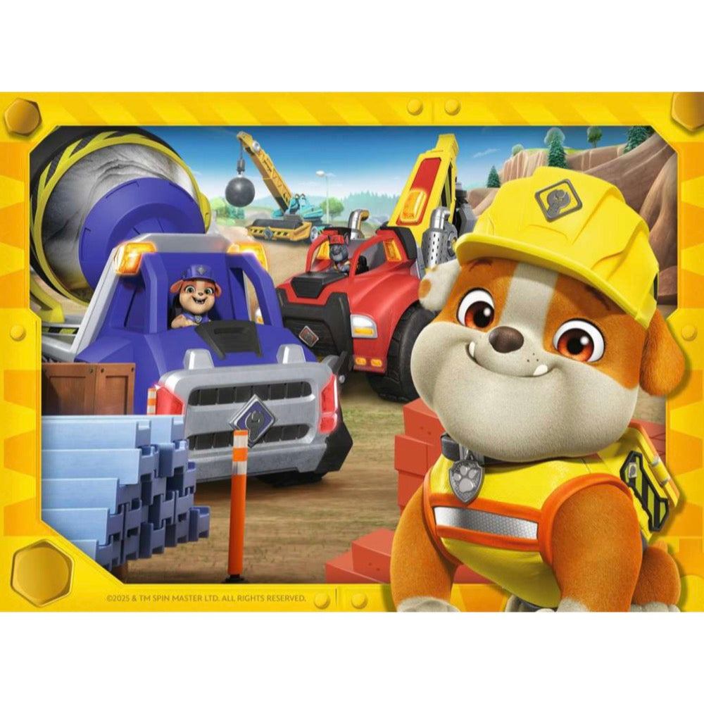 Ravensburger 04188-7 Rubble & Crew 4 In a Box 12, 16, 20 & 24pc Jigsaw Puzzle 4005555041887