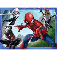 Ravensburger 04201-3 Marvel Spider-Man 4 In a Box 12, 16, 20 & 24pc Jigsaw Puzzle 4005555042013
