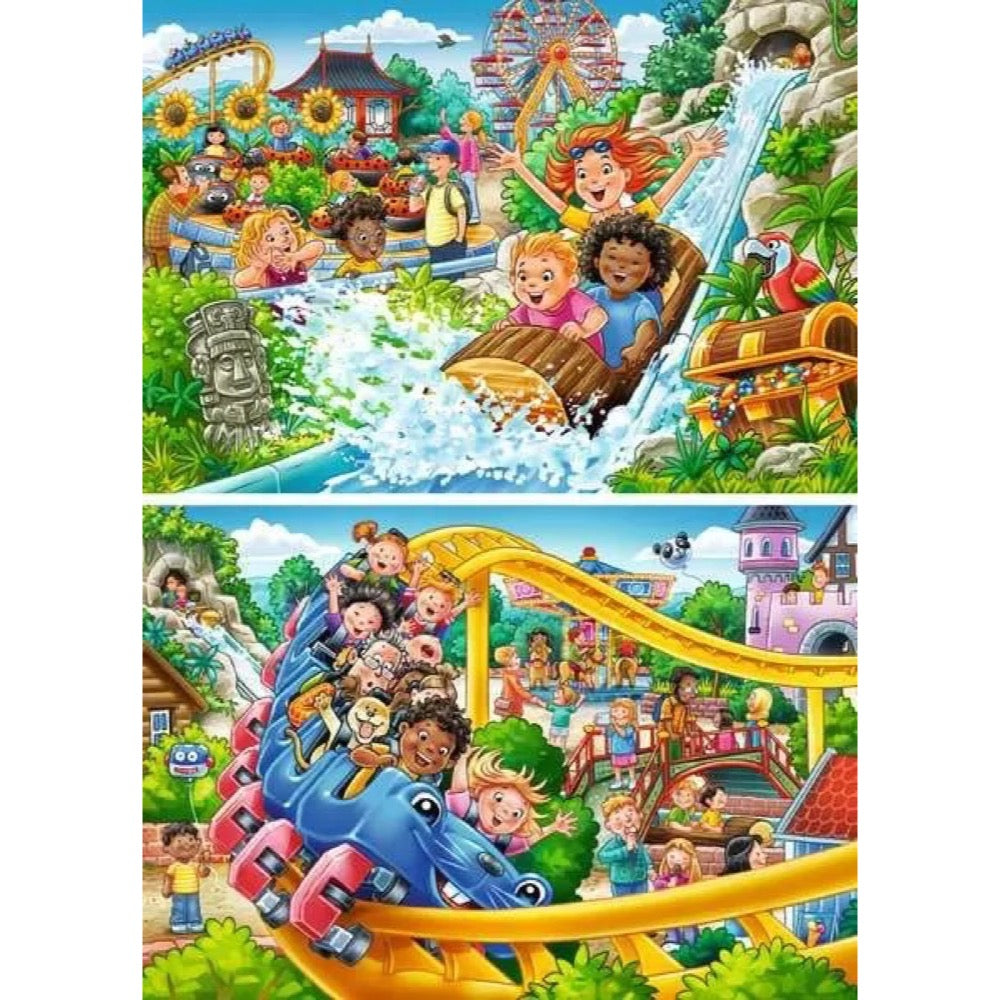 Ravensburger 04258-7 Amusement Park 2x24pc Jigsaw Puzzle