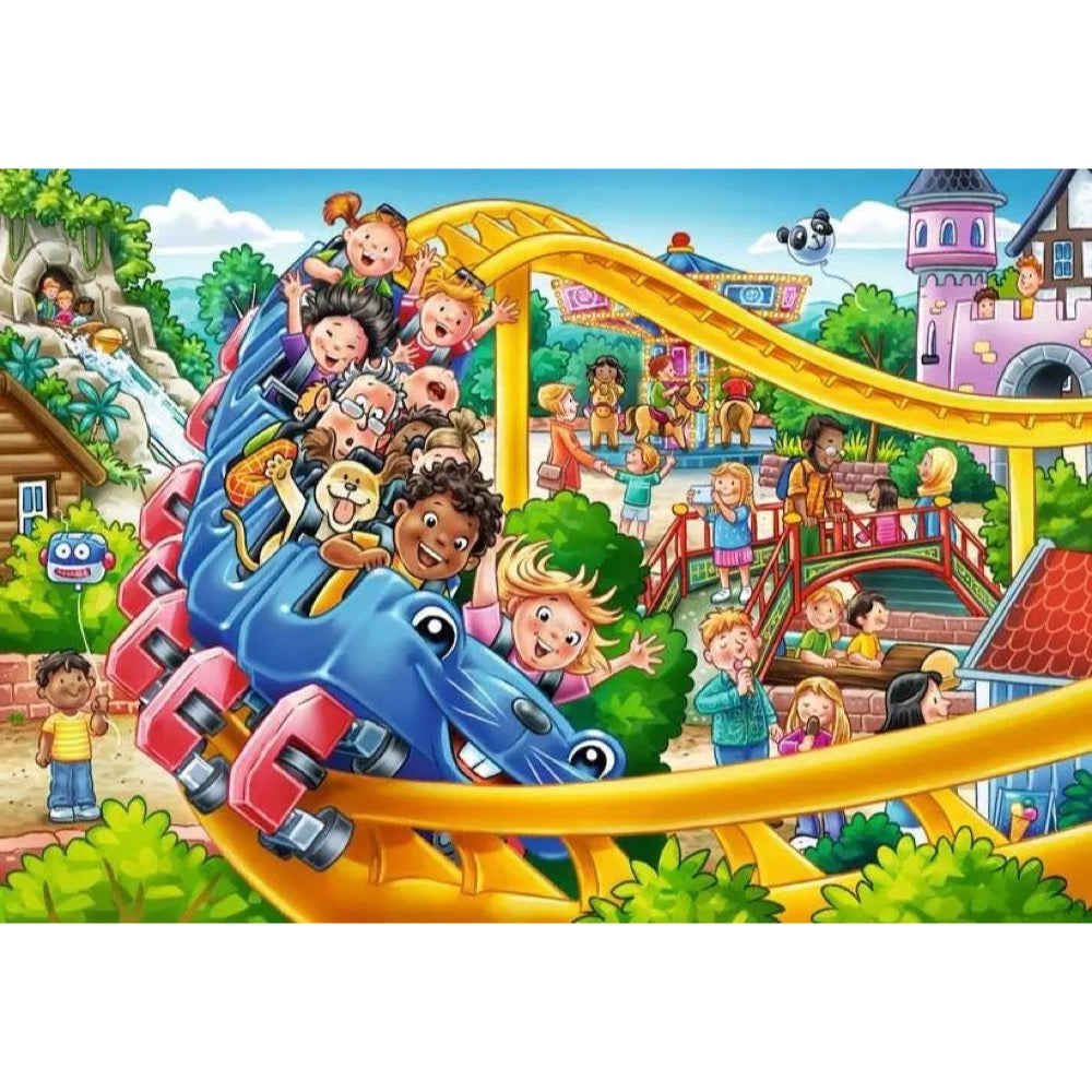 Ravensburger 04258-7 Amusement Park 2x24pc Jigsaw Puzzle