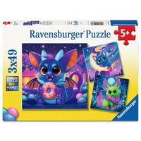 Ravensburger 04261-7 Little Demons 3x49pc Jigsaw Puzzle