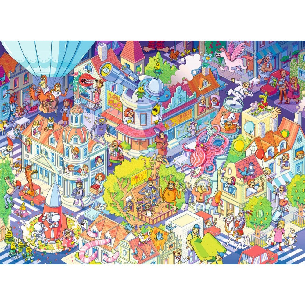Ravensburger 04262-4 A Day in Chaosville 100pc Jigsaw Puzzle