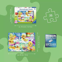 Ravensburger 04299-0 Scrub A Dub Duckies 35pc Jigsaw Puzzle