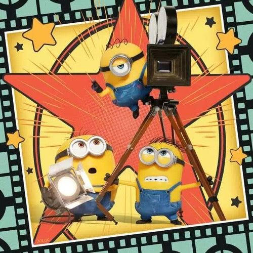 Ravensburger 04350-8 Minions 3 3x49pc Jigsaw Puzzle