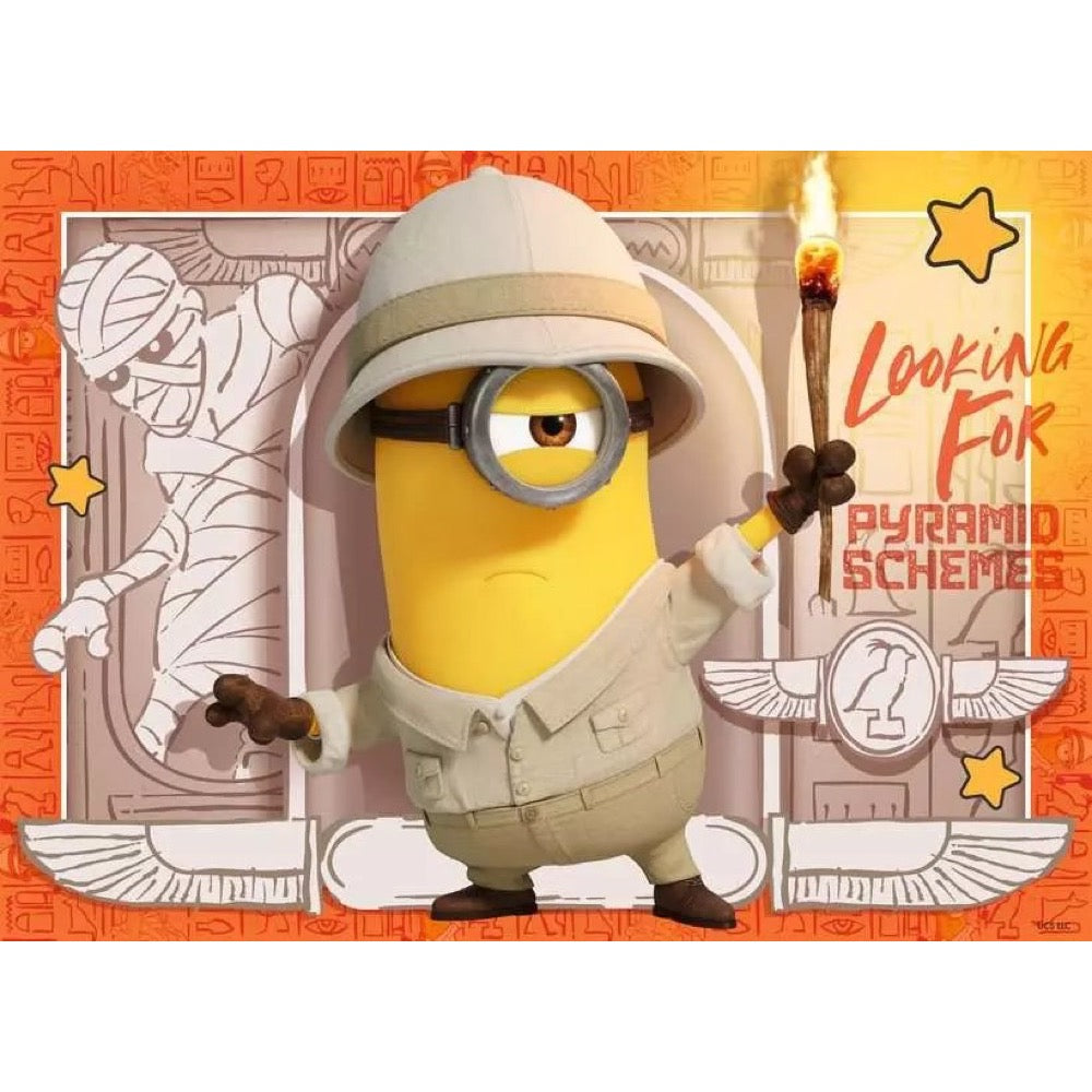 Ravensburger 04353-9 Minions 3 Bumper Pack 4x100pc Jigsaw Puzzle