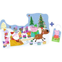 Ravensburger 05534-0 Peppa Pig Christmas Shaped 24pc Jigsaw Puzzle 4005556055340