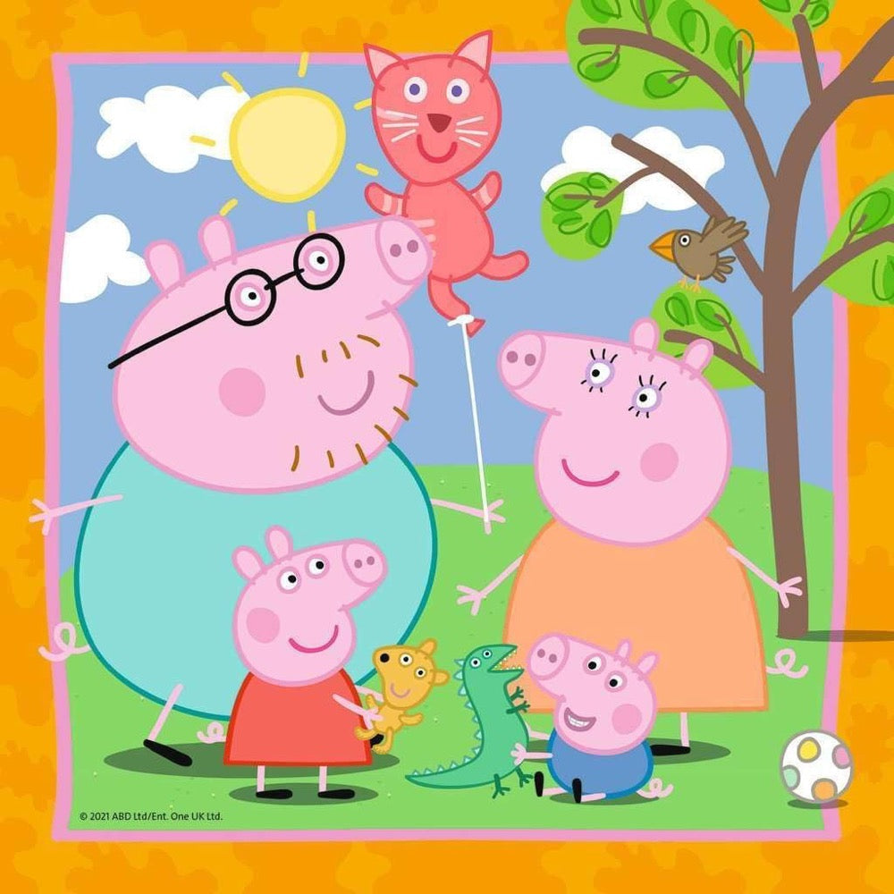 Ravensburger 05579-1 Peppa's Family & Friends 3x49pc Jigsaw Puzzle