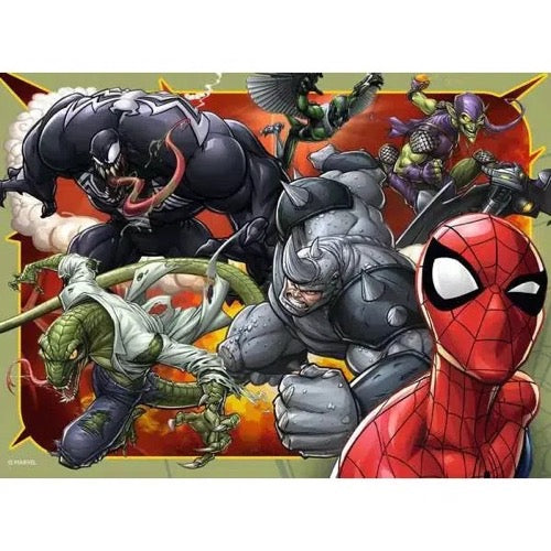 Ravensburger 06915-6 Disney Spider-Man 4 In a Box 12, 16, 20 & 24pc Jigsaw Puzzle 4005556069156