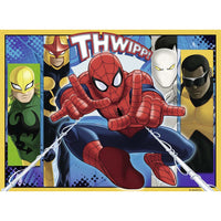 Ravensburger 07363-4 Disney Ultimate Spider-Man 4 In a Box 12, 16, 20 & 24pc Jigsaw Puzzle 4005556073634
