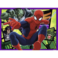 Ravensburger 07363-4 Disney Ultimate Spider-Man 4 In a Box 12, 16, 20 & 24pc Jigsaw Puzzle 4005556073634