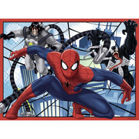 Ravensburger 07363-4 Disney Ultimate Spider-Man 4 In a Box 12, 16, 20 & 24pc Jigsaw Puzzle 4005556073634