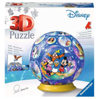 Ravensburger 11561-7 3D Puzzleball Disney Characters 72pc Jigsaw Puzzle 4005556115617
