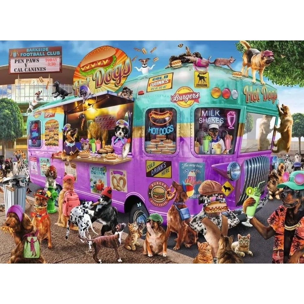 Ravensburger 13416-8 Hot Diggity Dogs 300pc Jigsaw Puzzle 4005556134168