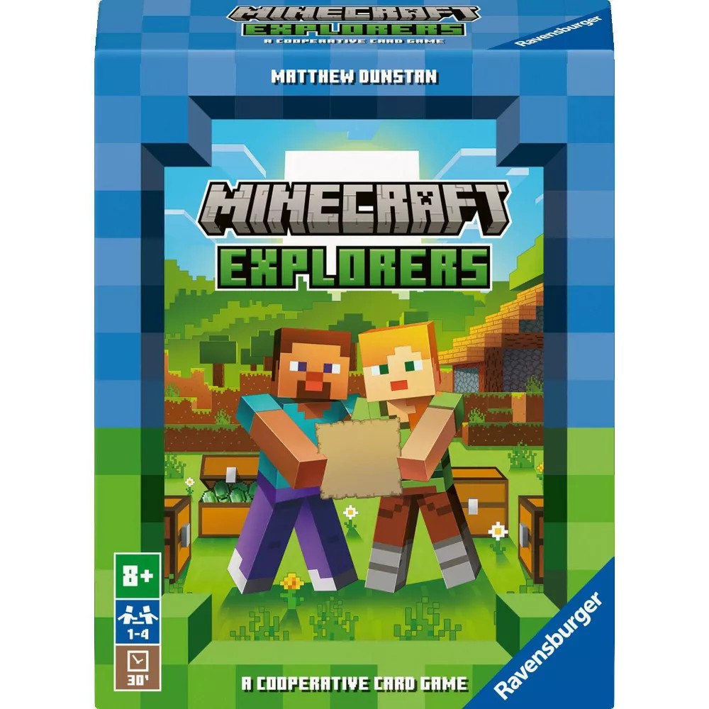 Ravensburger 21580-5 Minecraft Explorers Card Game 4005556215805