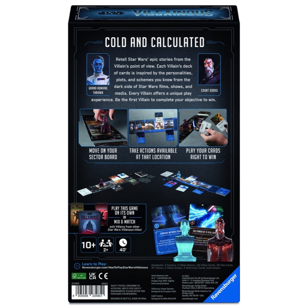 Ravensburger 23485-1 Star Wars Villainous Cold Tactics