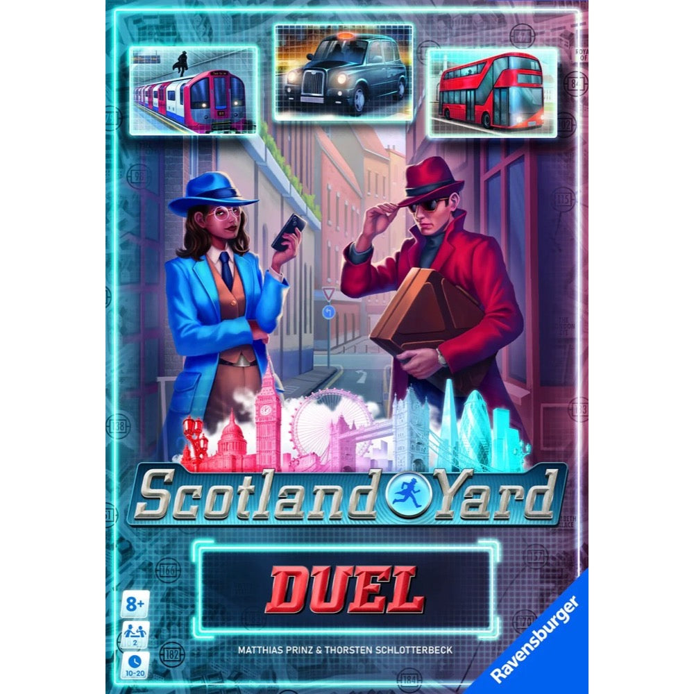 Ravensburger 25032-5 Scotland Yard Duel 2 Player