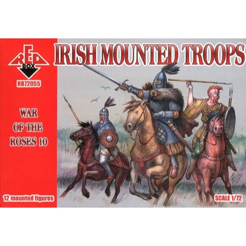 Red Box 055 1/72 Wars of the Roses Irish Mounted Troops