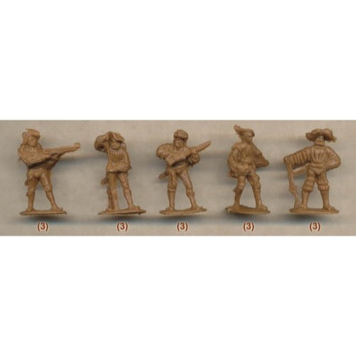 Red Box 057 1/72 16th c. Landsknechts (Sword/Arquebus)