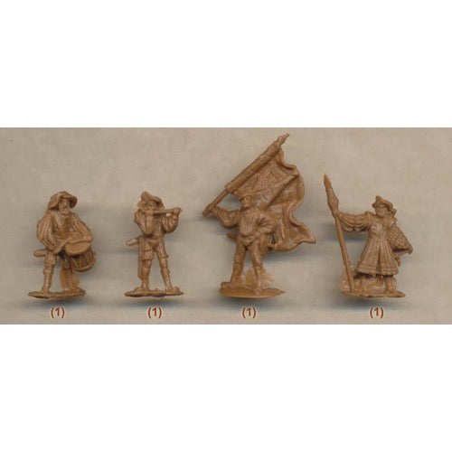 Red Box 057 1/72 16th c. Landsknechts (Sword/Arquebus)
