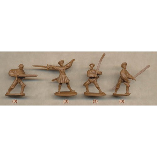 Red Box 060 1/72 16th c. Swiss Infantry (Sword/Arquebus)