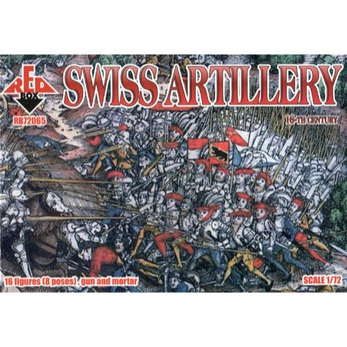 Red Box 065 1/72 16th c. Swiss Artillery