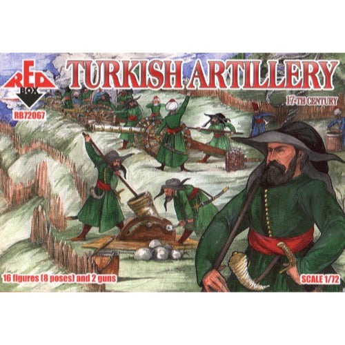 Red Box 067 1/72 17th c. Turkish Artillery XVII c.