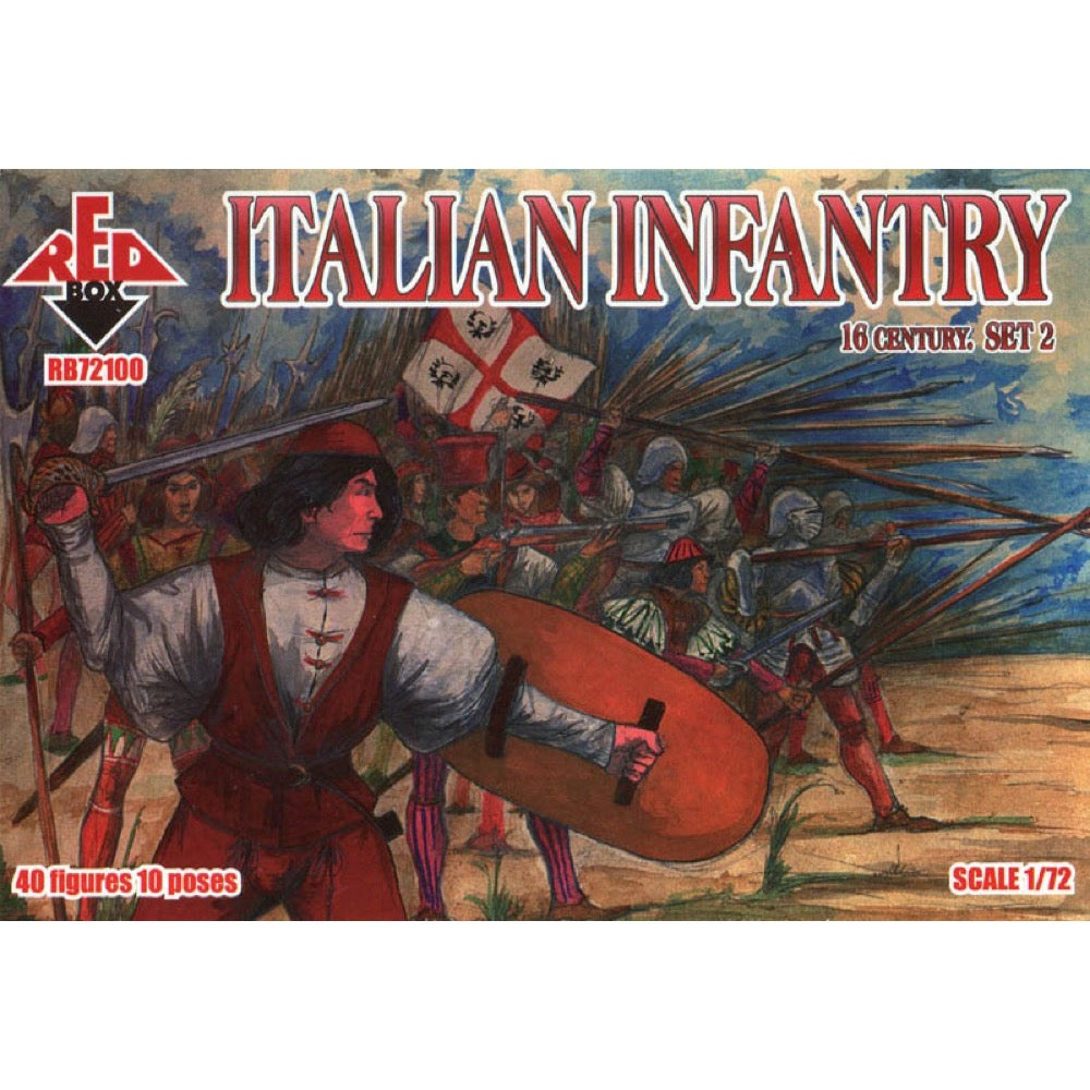 Red Box 100 1/72 16th c. Italian Infantry Set 2