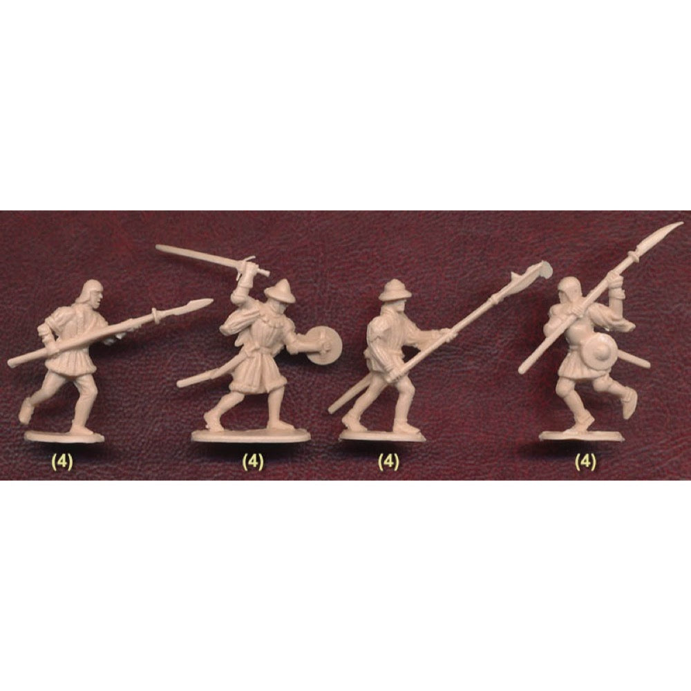 Red Box 109 1/72 XV c. Burgundian Infantry and Knights Set 1