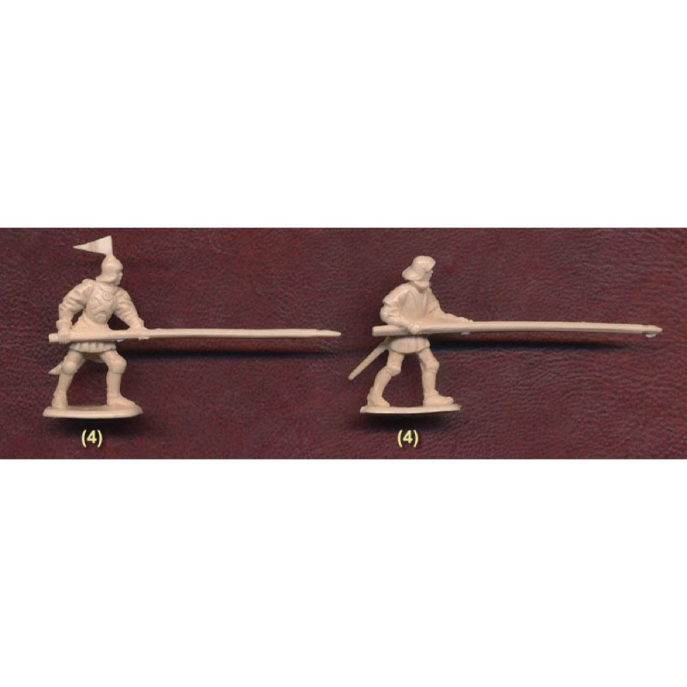 Red Box 110 1/72 XV c. Burgundian Infantry and Knights Set 2