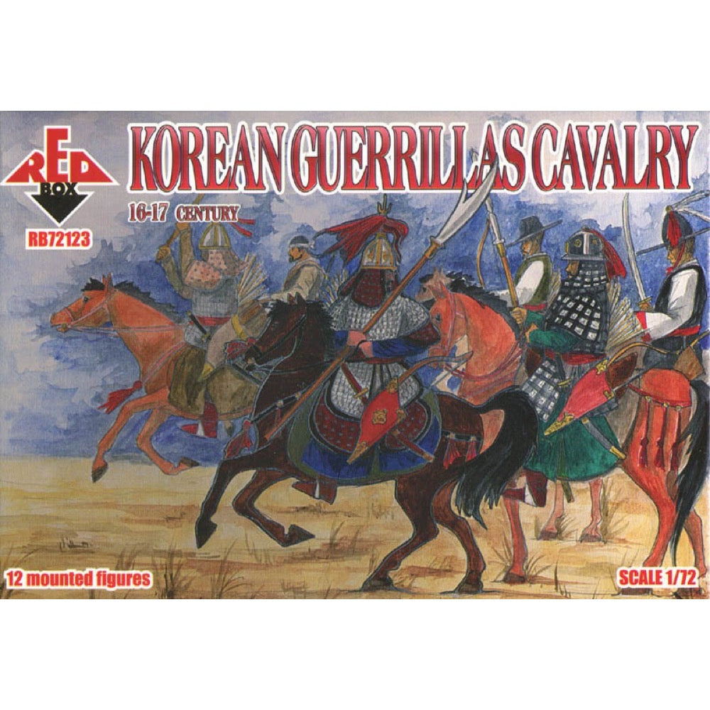 Red Box 123 1/72 16th-17th c. Korean Guerrillas Cavalry ent