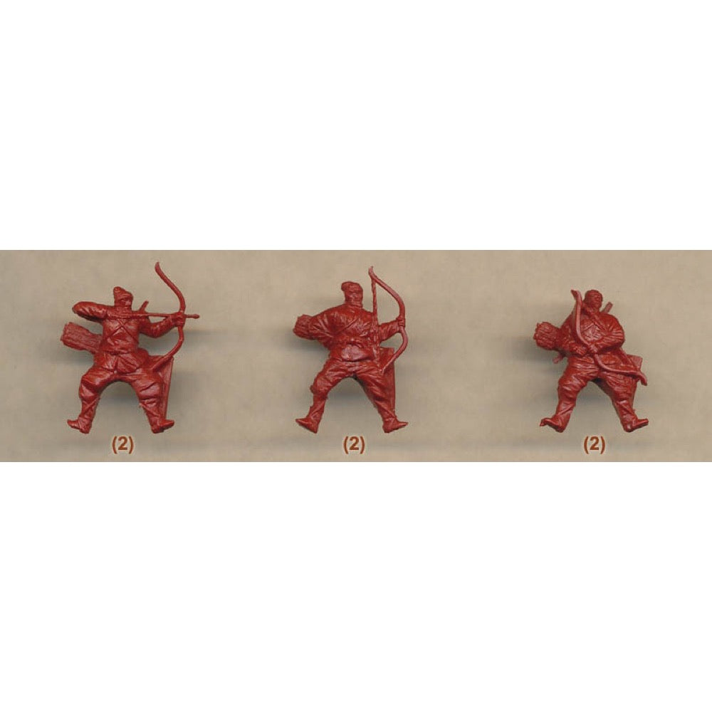 Red Box 123 1/72 16th-17th c. Korean Guerrillas Cavalry ent