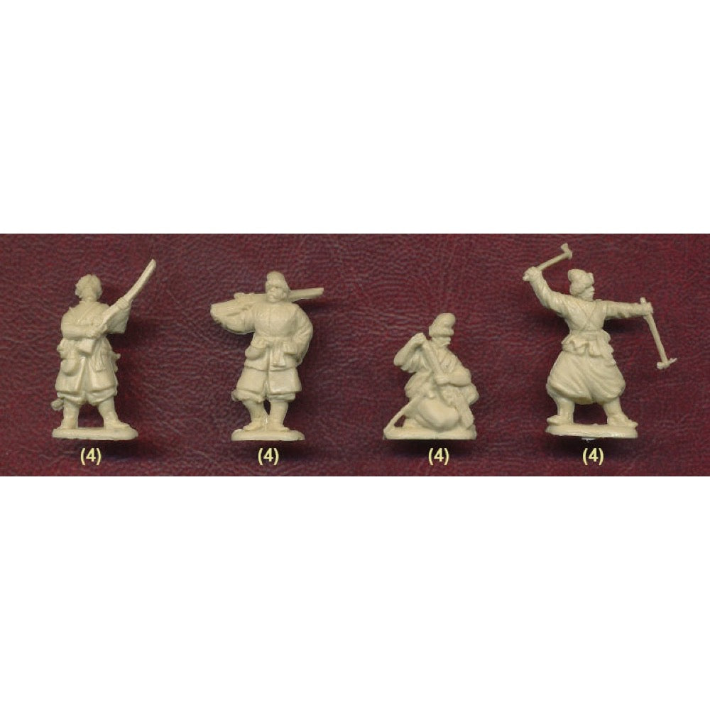 Red Box 143 1/72 17th c. Ukrainian Zaporozhian Cossacks Infantry