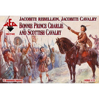 Red Box 72149 1/72 Jacobite Rebellion Jacobite Cavalry Bonnie Prince Charlie and Scottish Cavalry