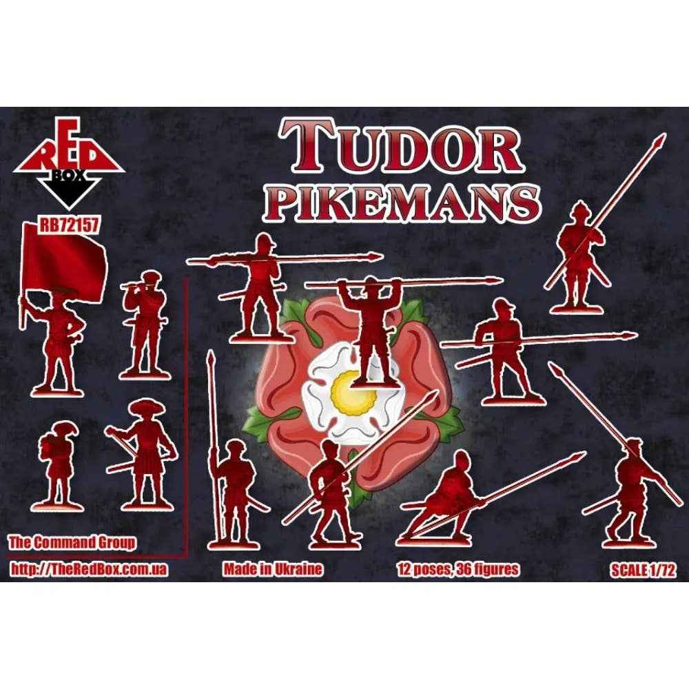 Red Box 1/72 Tudor Pikemen