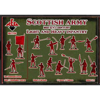 Red Box Scottish Army Mid XVI Century Light And Heavy Infantry