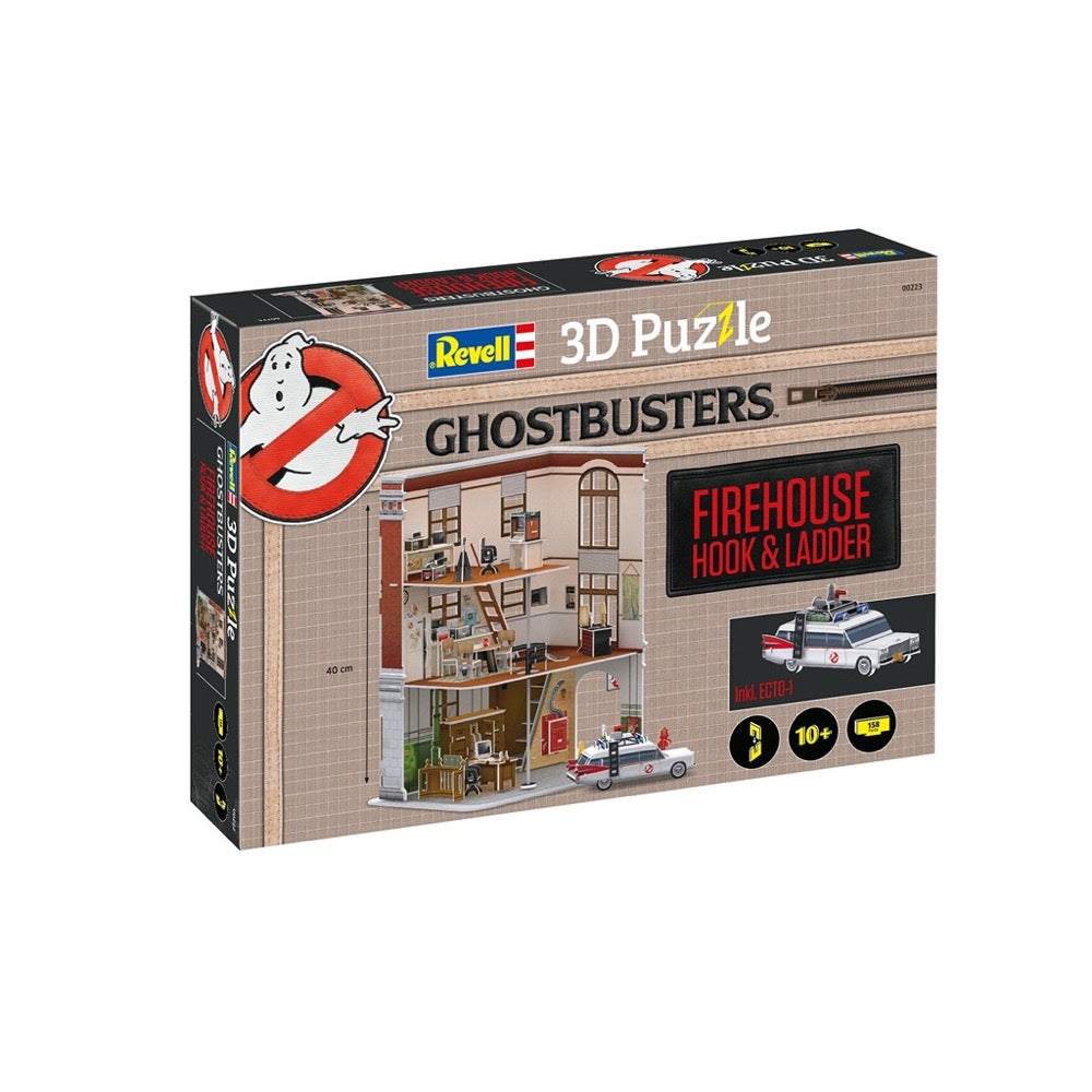 Revell 00222 Ghostbusters Firehouse Hook and Ladder 3D Puzzle