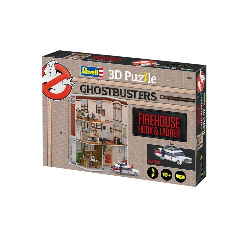 Revell 00222 Ghostbusters Firehouse Hook and Ladder 3D Puzzle