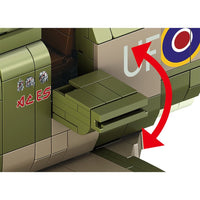 Revell 00962 1/18 Iron Maiden Spitfire Mk.Ii Aces High Brick System