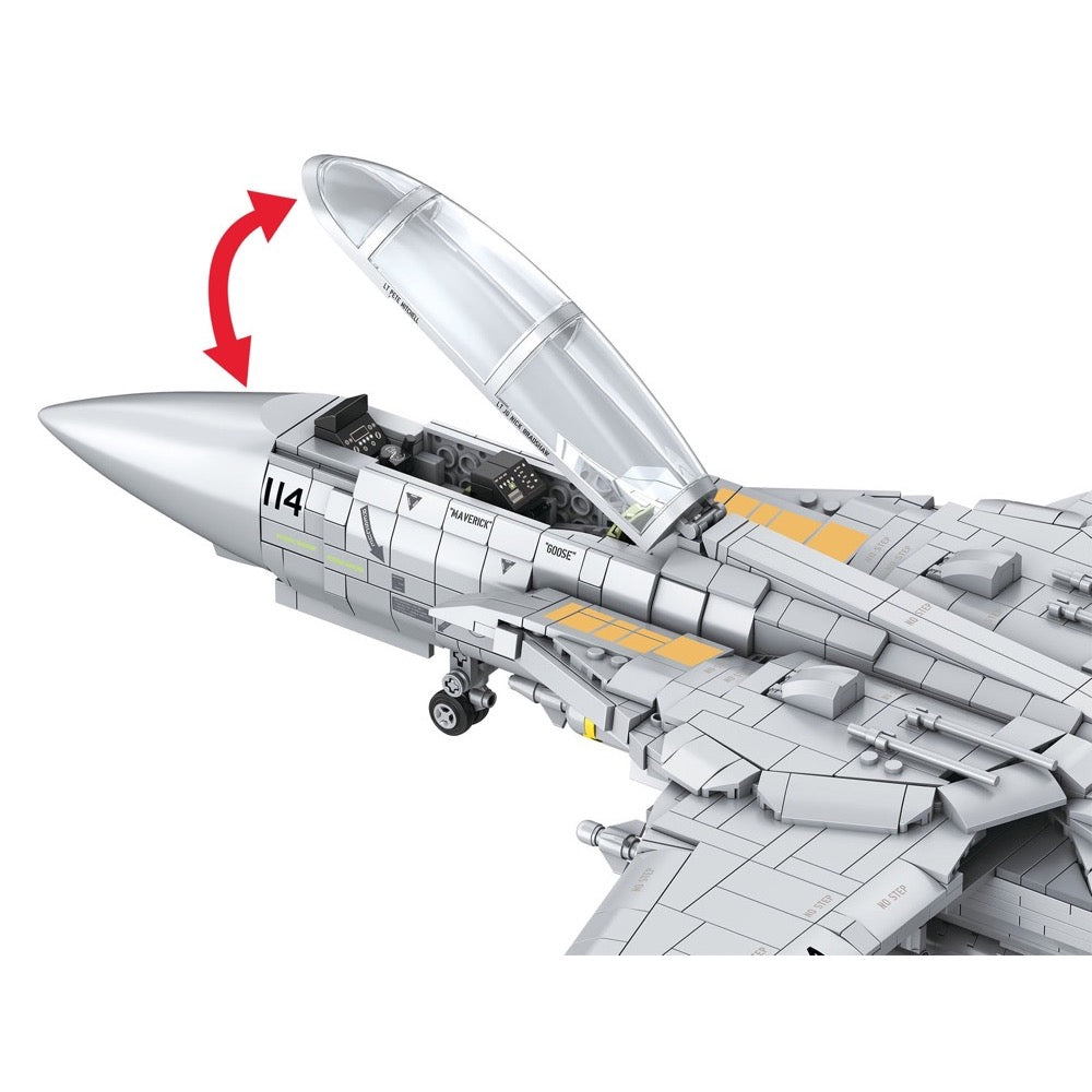 Revell 00963 1/18 Maverick's F-14A Tomcat Top Gun Brick System